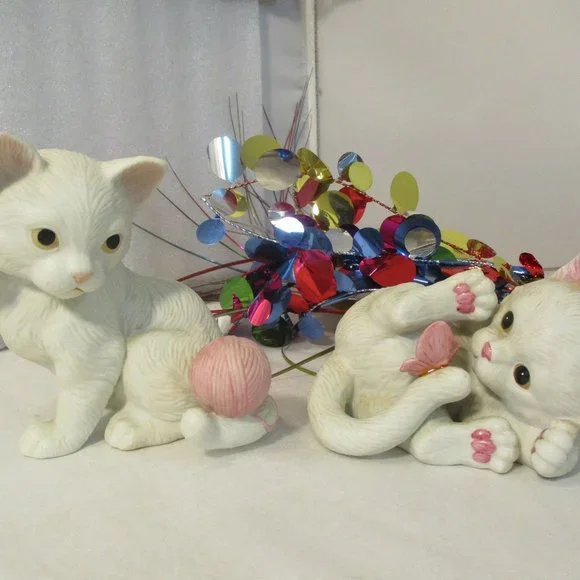 Kathy Wise Enesco Cats Kittens Figures - Picture 1 of 10